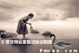 x项目物业客服部会议制度