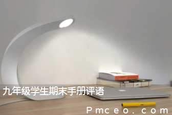 九年级学生期末手册评语